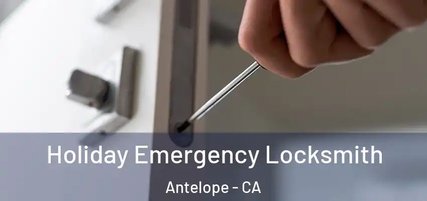  Holiday Emergency Locksmith Antelope - CA