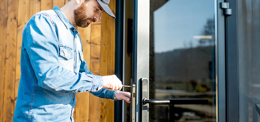 Frameless Glass Storefront Door Locks Replacement in Antelope, CA